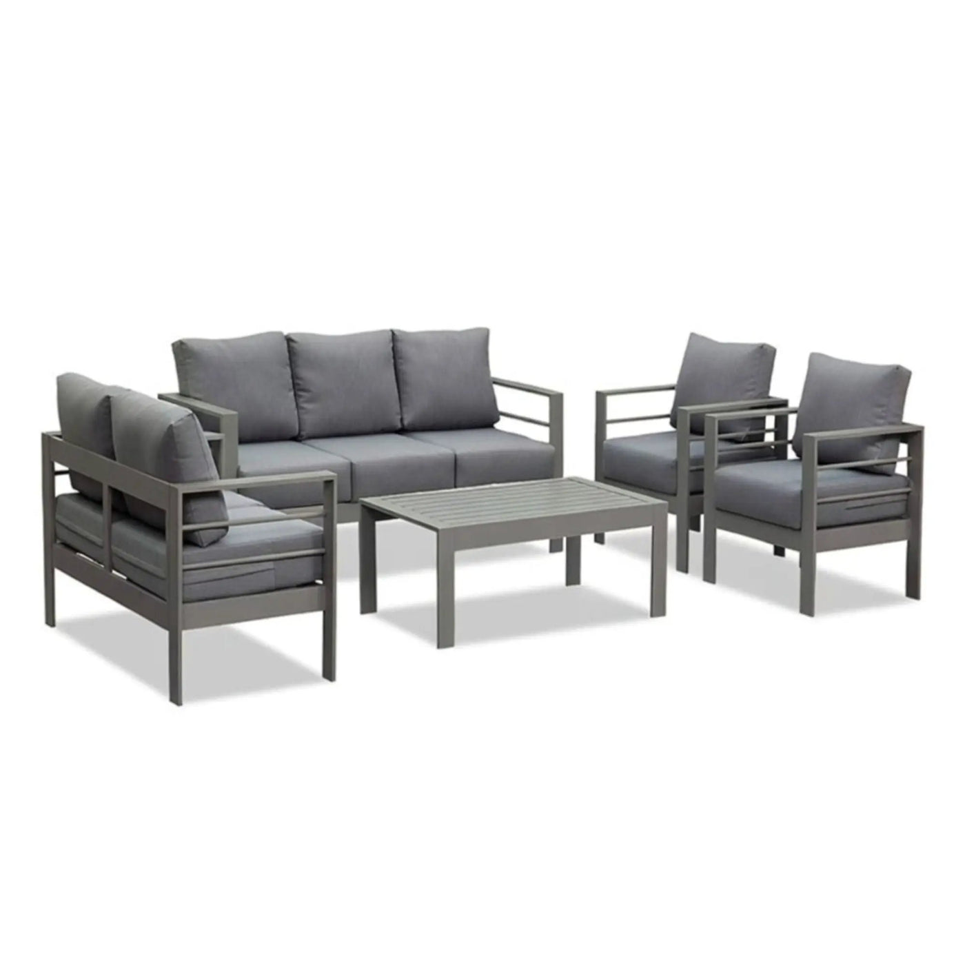 Outdoor Patio Set, All-Weather & Thick Cushions by HouseOfZazla