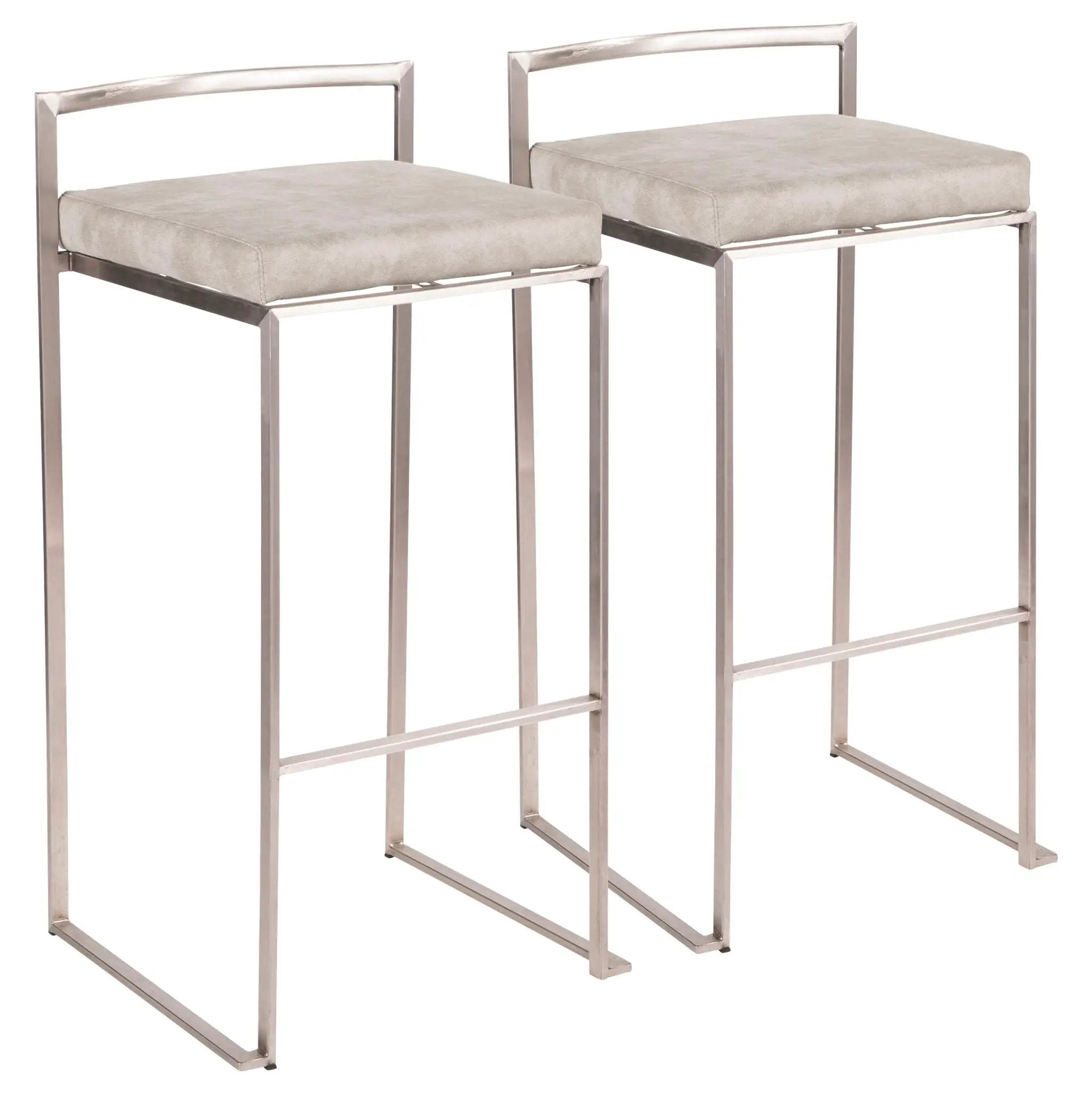 Fuji - Contemporary And Elegant Design Stackable Barstool by Unique Piece Furniture
