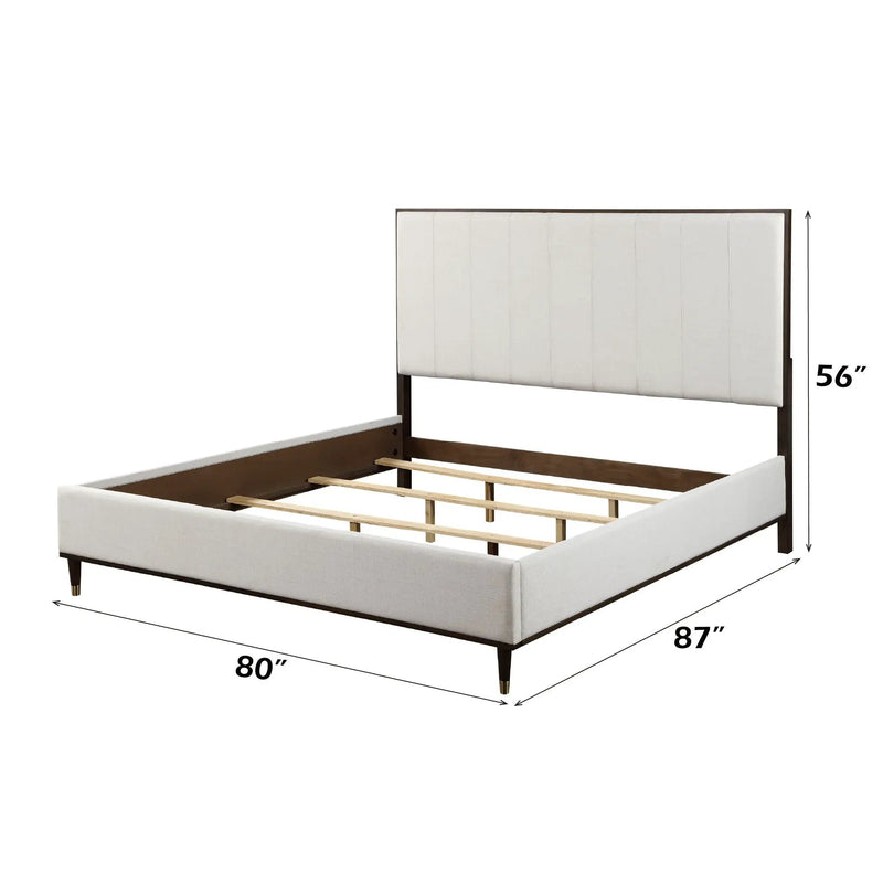 Carena - 5 Piece Bedroom Set (Eastern King Bed, Dresser, Chest, Mirror, Nightstand) by HouseOfZazla