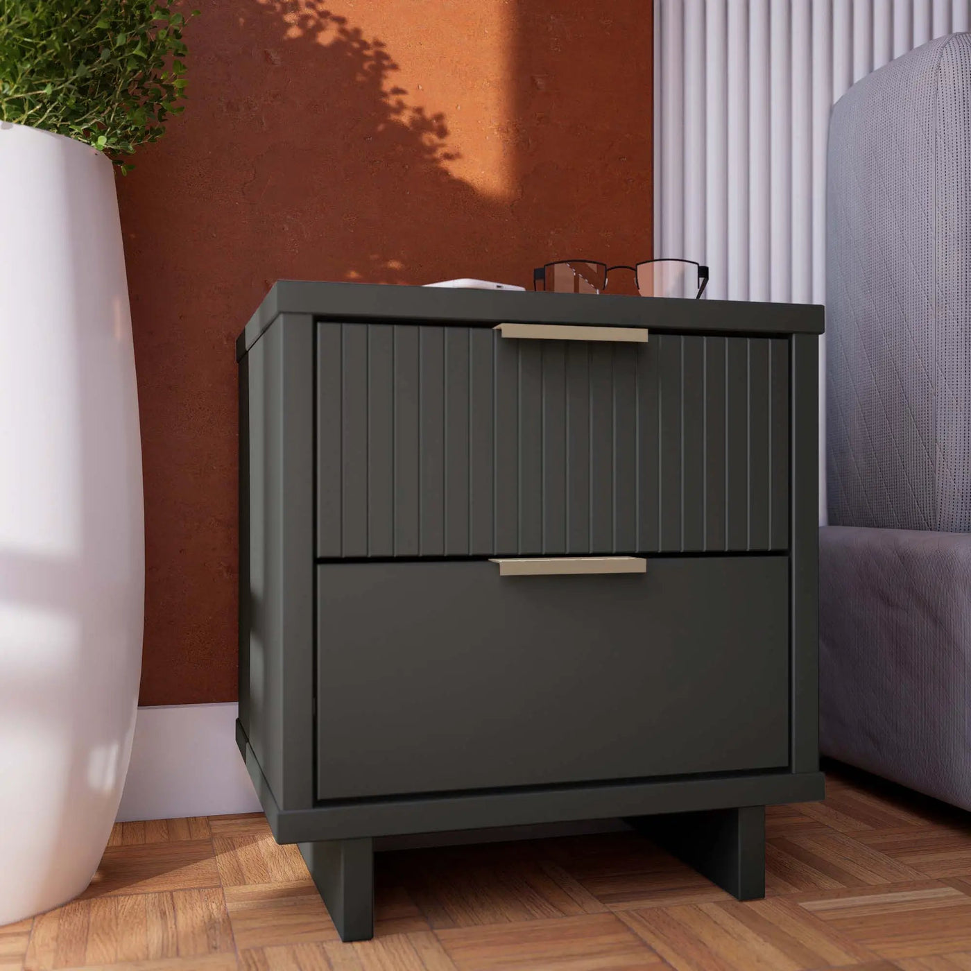 Granville - Nightstand With 2 Drawers by HouseOfZazla