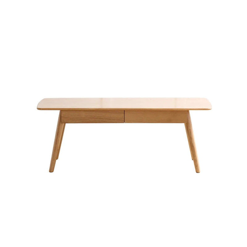 Solid Wood Center Coffee Table with Storage by HouseOfZazla