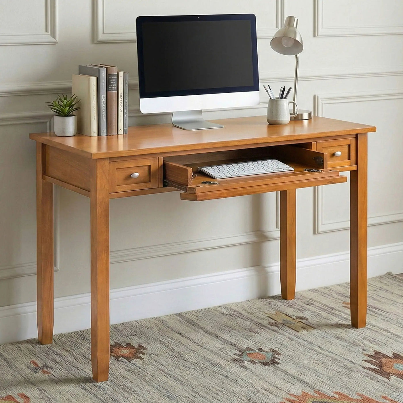 Warm Shaker - Handcrafted Desk by HouseOfZazla