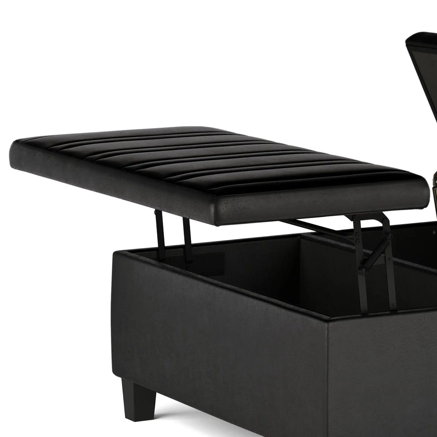 Ellis - Coffee Table Storage Ottoman Contemporary Design by HouseOfZazla