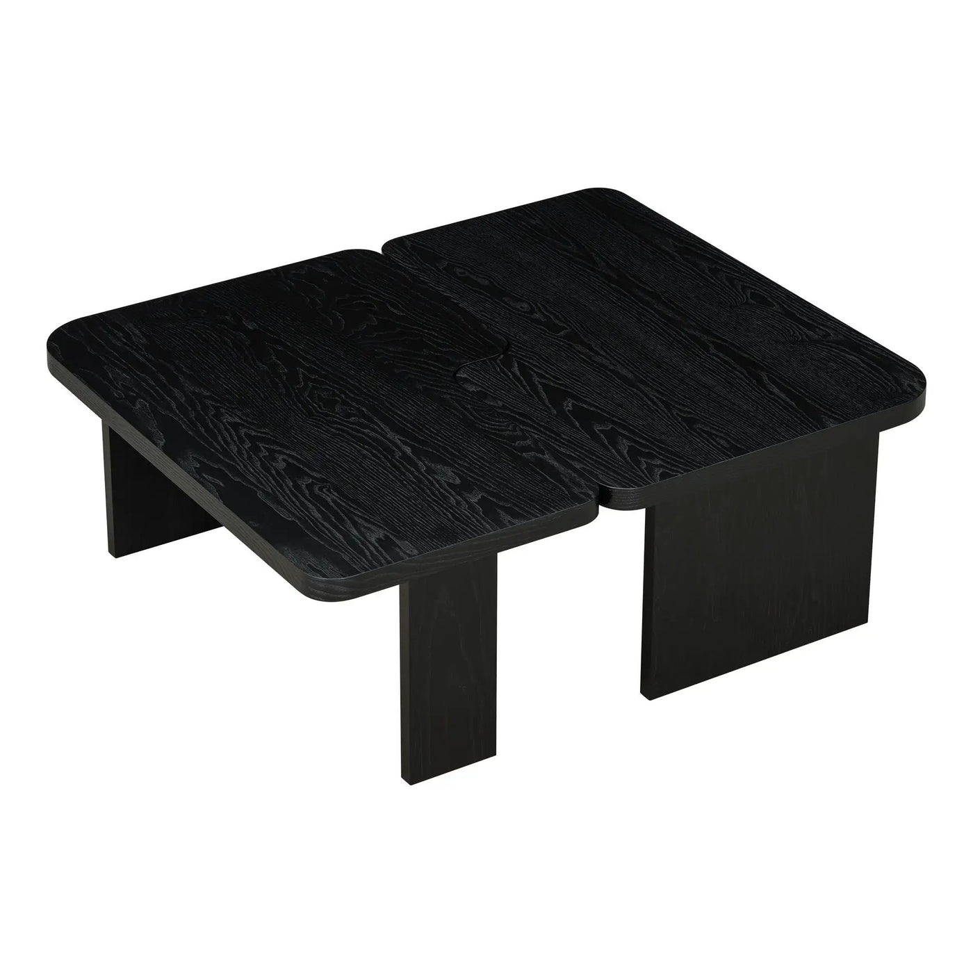 Modern Minimalist Coffee Table Set With Splicing Design by HouseOfZazla