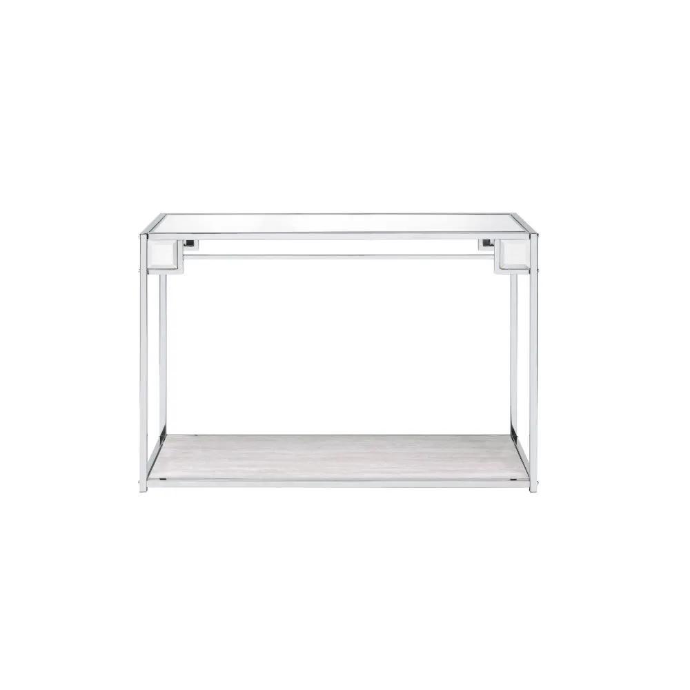 Asbury - Console Table - Mirrored & Chrome by Unique Piece Furniture