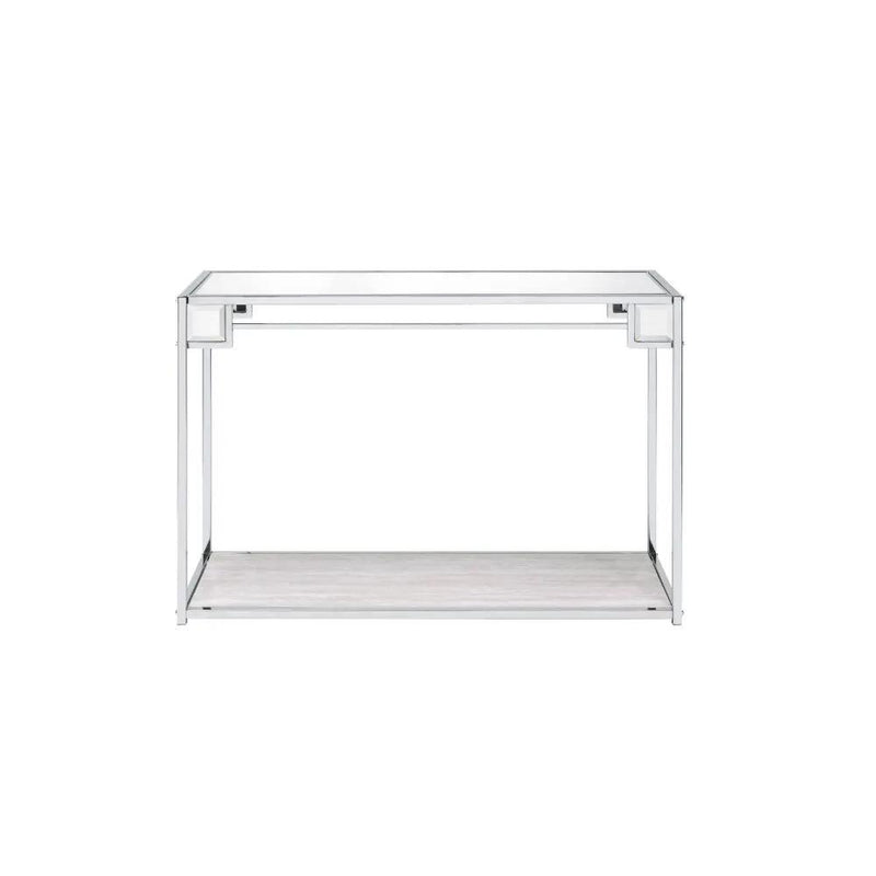 Asbury - Console Table - Mirrored & Chrome by Unique Piece Furniture