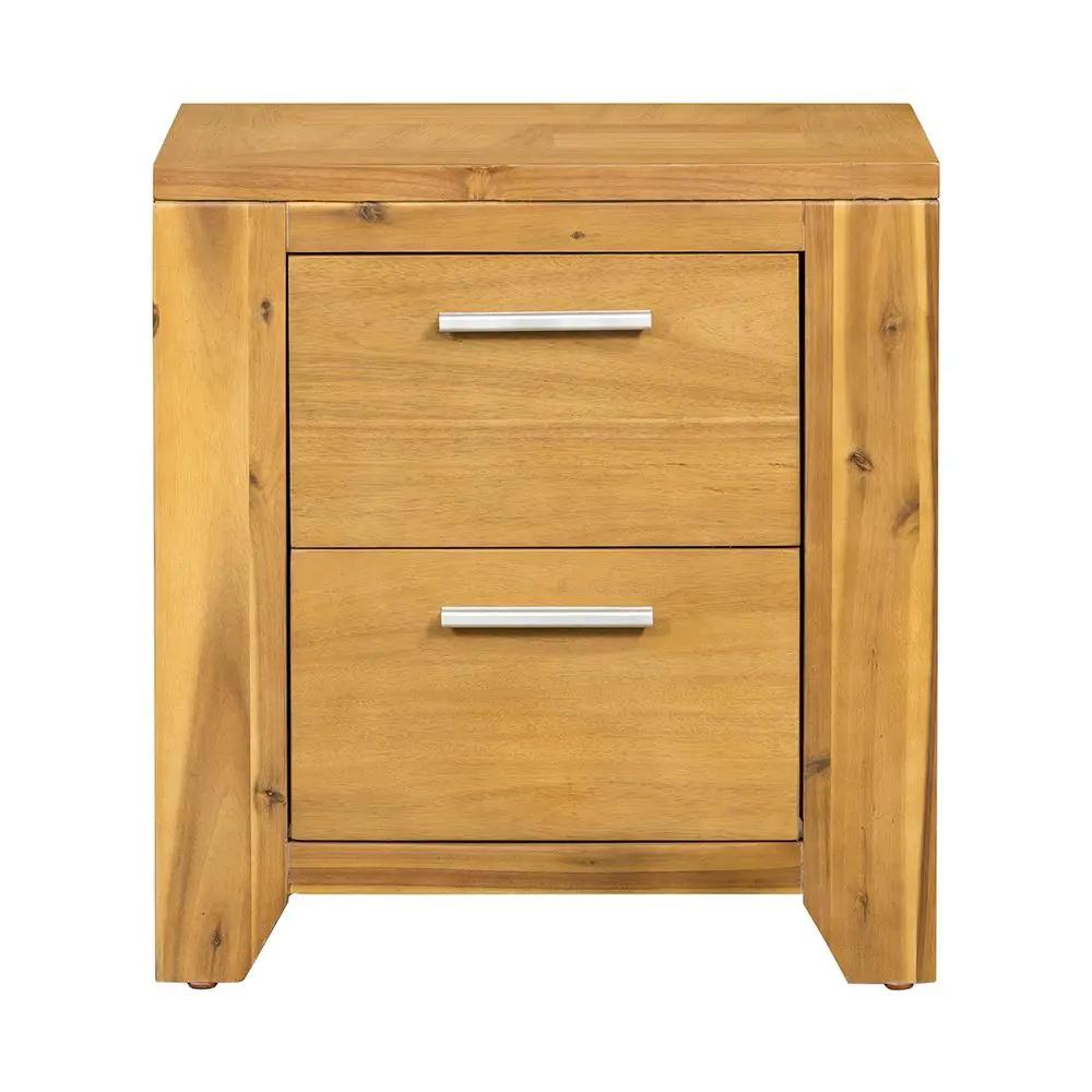 Nightstand - Natural Wood / Brown by Unique Piece Furniture