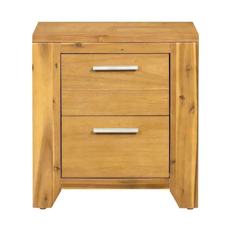 Nightstand - Natural Wood / Brown by Unique Piece Furniture
