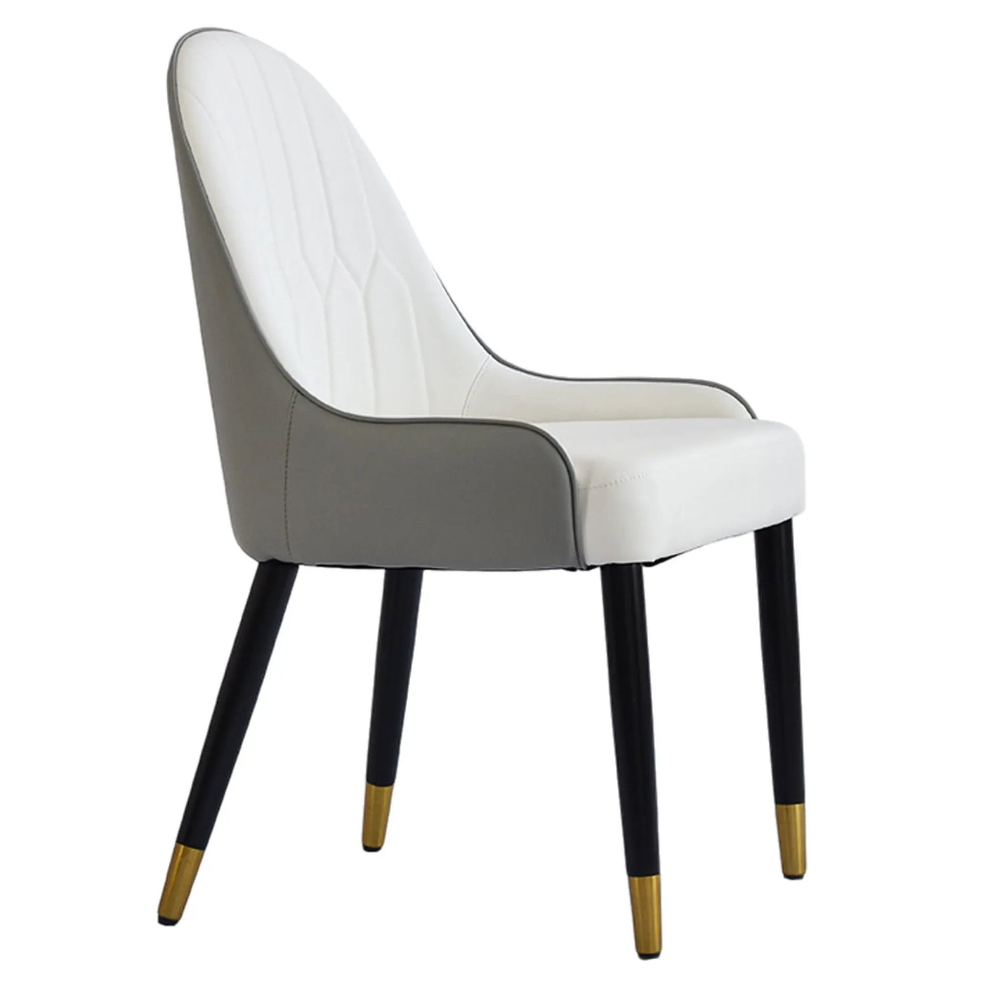 Modern Sponge-Filled Dining Chair, Solid Wood Metal Legs, Suitable For Restaurants, Living Rooms And Rooms (Set of 2) by HouseOfZazla