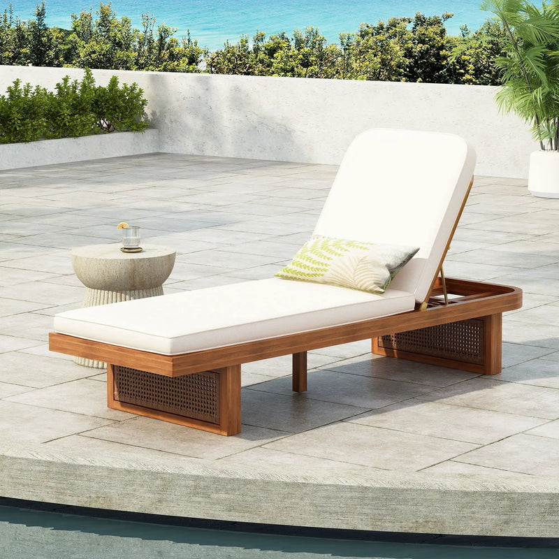Outdoor Lounge Chair With Frame by HouseOfZazla