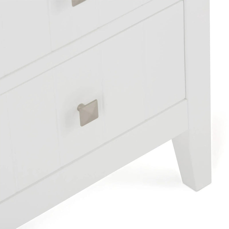 Acadian - 4 Drawer Floor Storage Cabinet - Pure White by HouseOfZazla