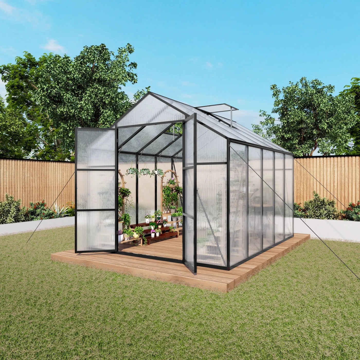 Gain Height Windproof All Season Outdoor Garden Shelter by HouseOfZazla
