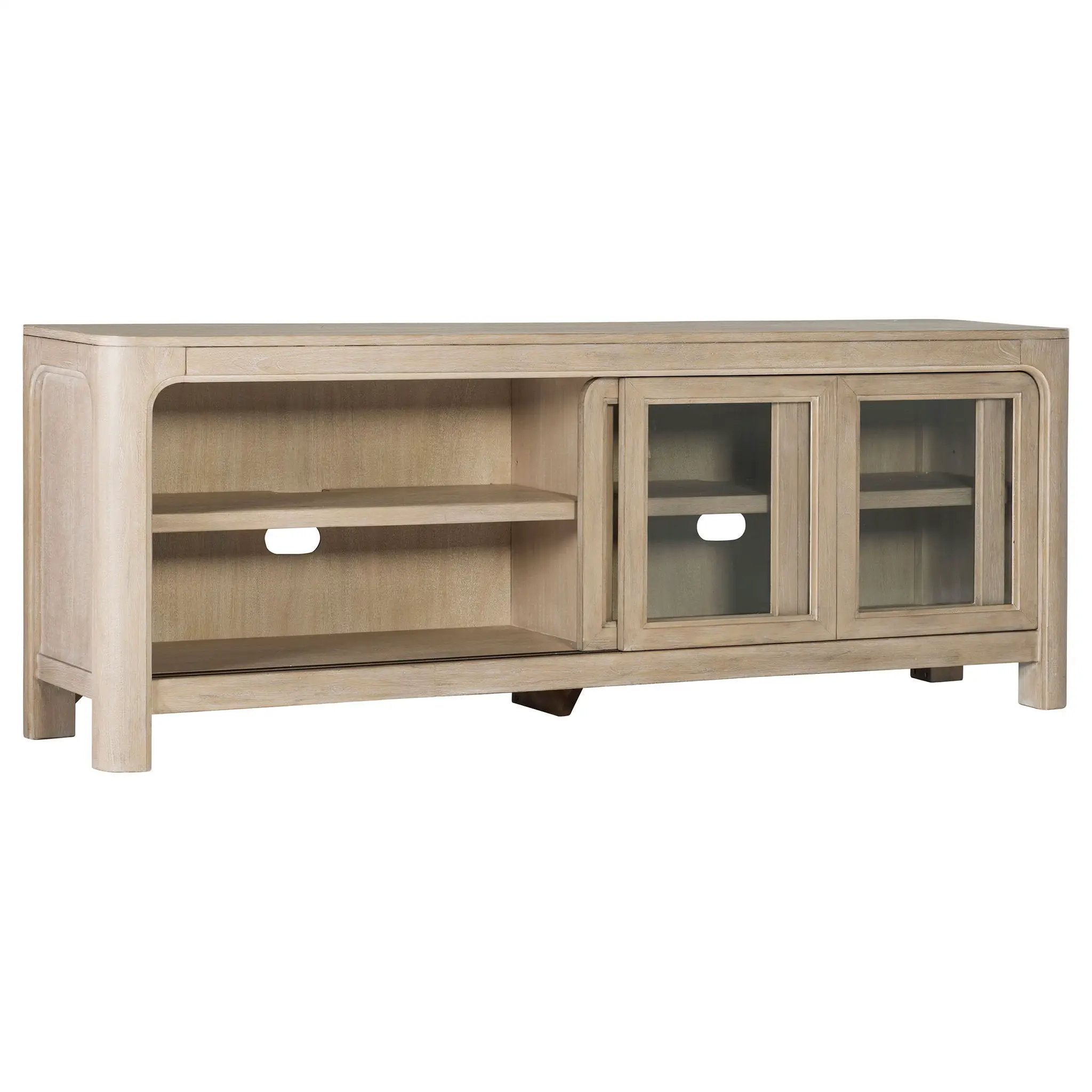 Solano 71-inch 2-door TV Stand Media Console Weathered Mango by Unique Piece Furniture