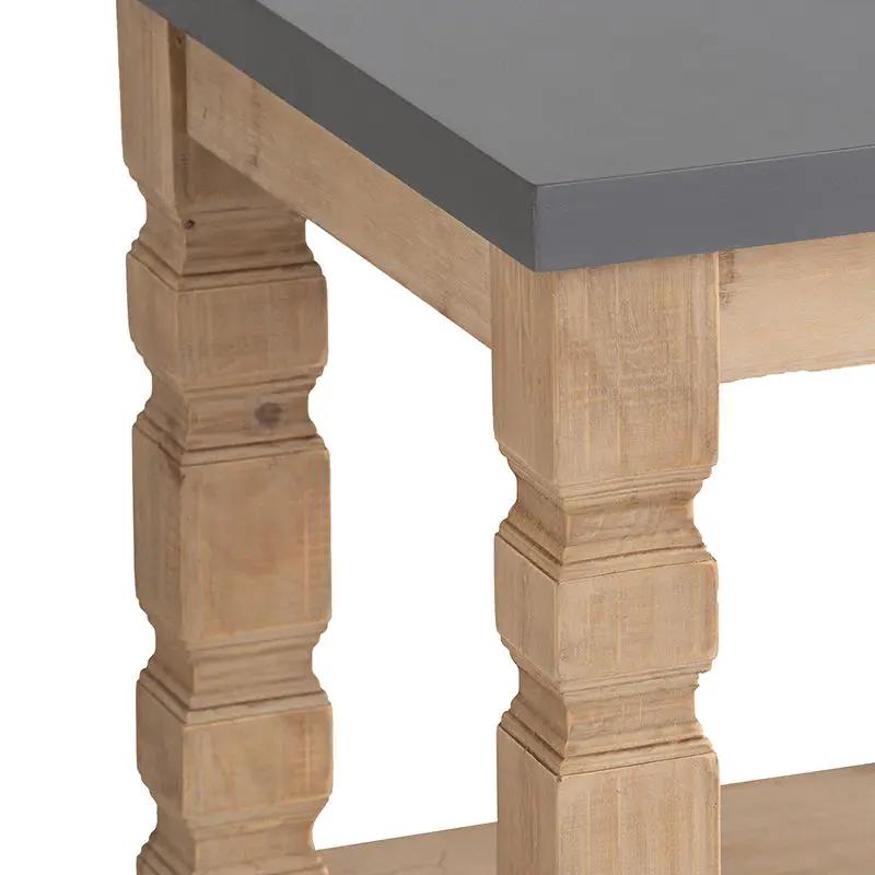 Rustic And Modern Console Table by Unique Piece Furniture