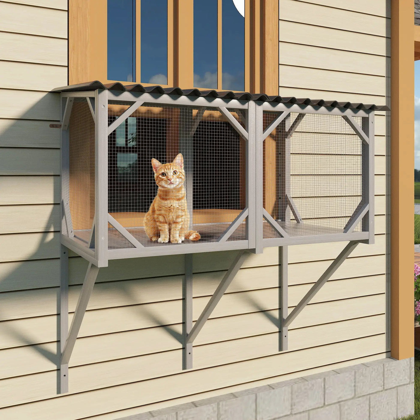 Cat Window Box by HouseOfZazla