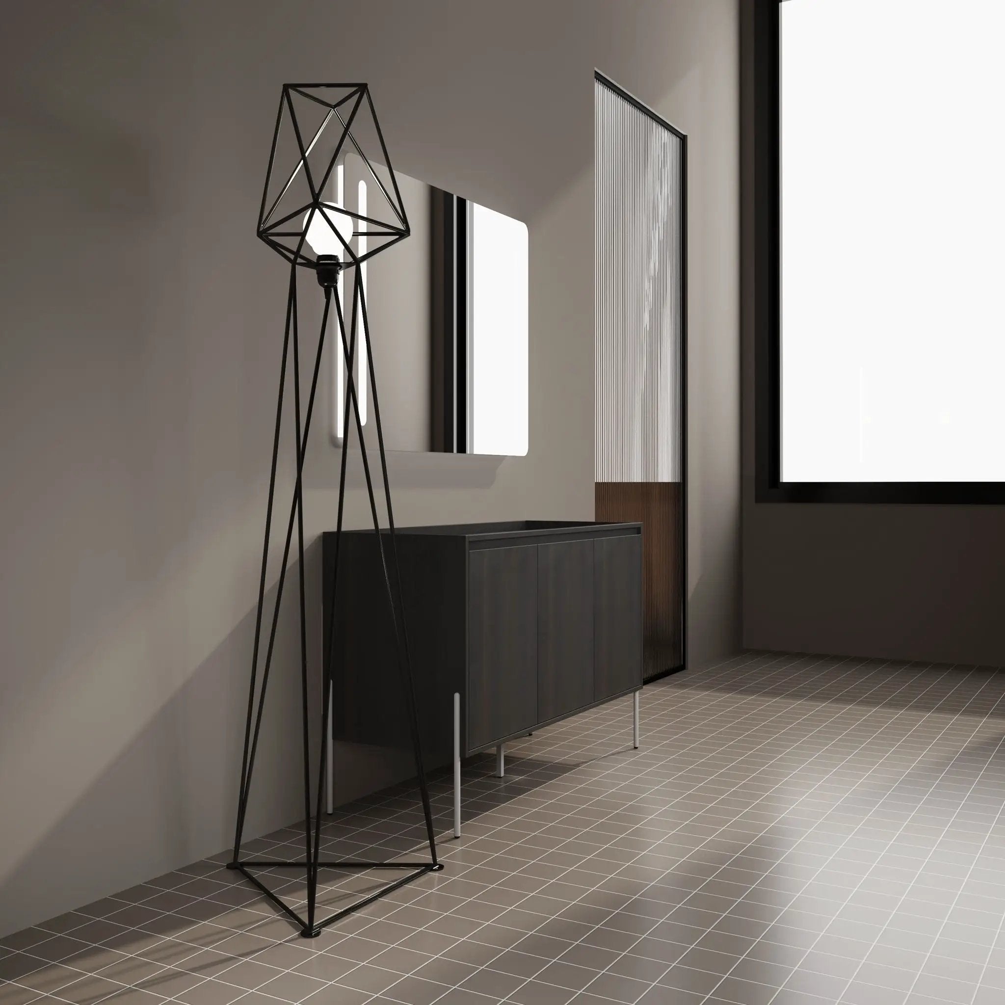 Freestanding Bathroom Vanity & Soft Close Cabinet Doors by Unique Piece Furniture