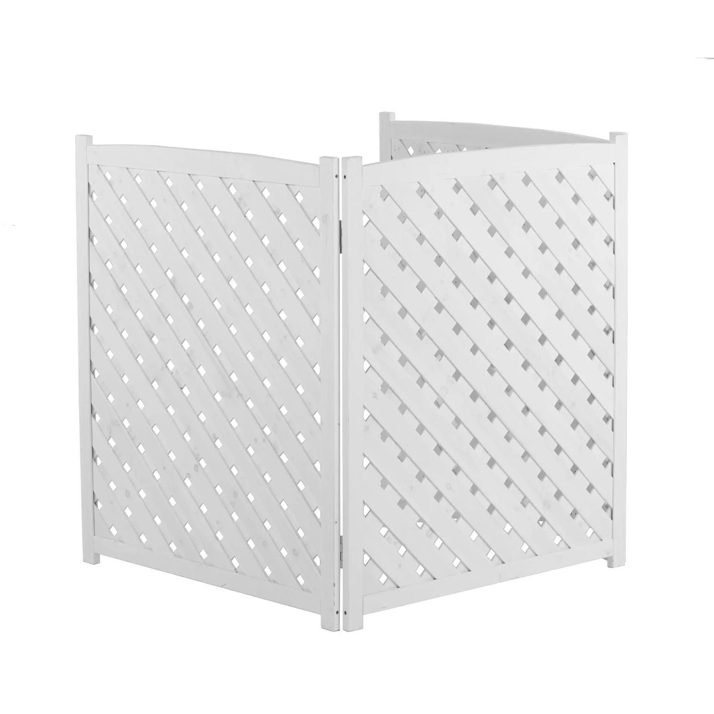 Outdoor 3 Panel Air Conditioner Fence Screen by HouseOfZazla