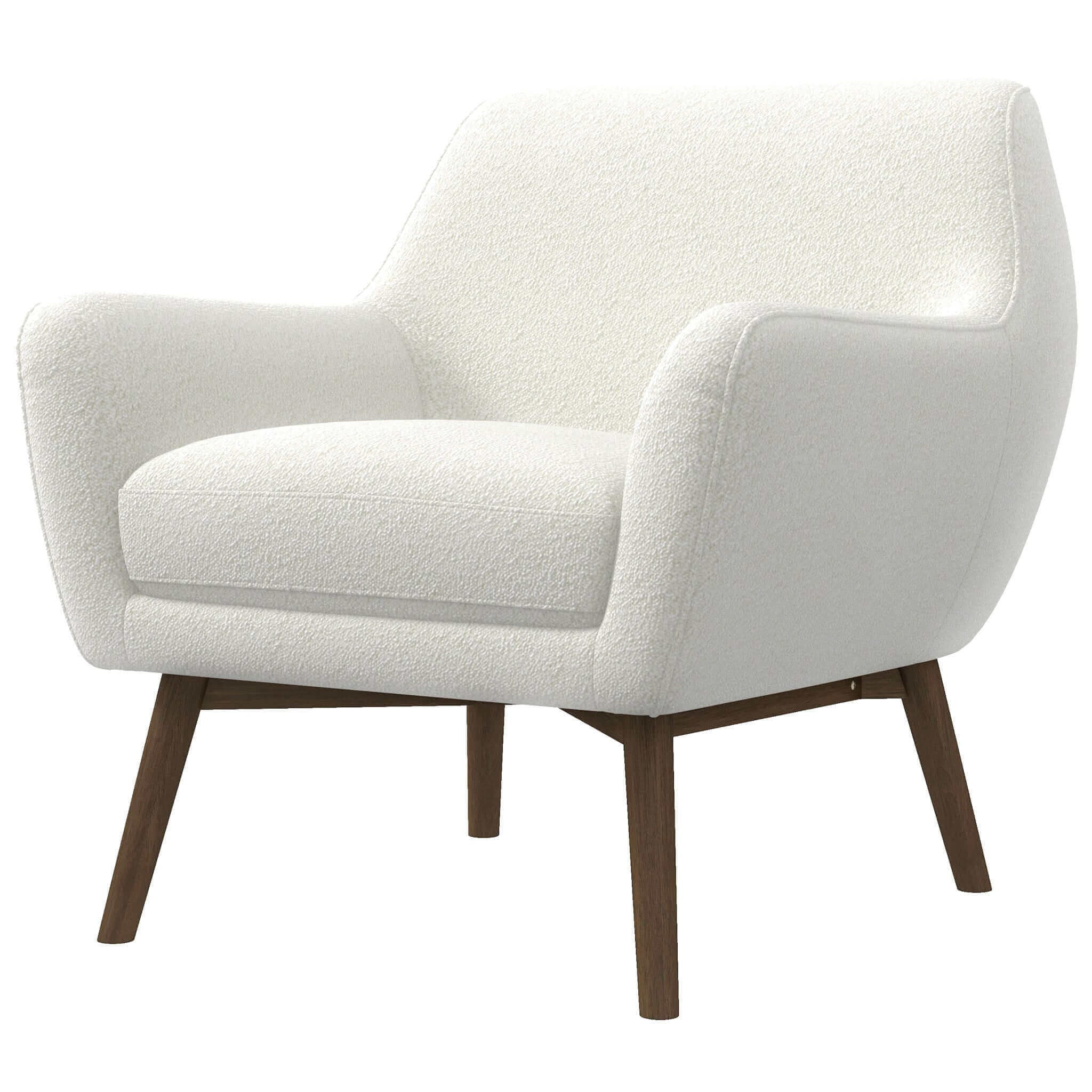 Panom - Lounge Chair - Brown / White by HouseOfZazla