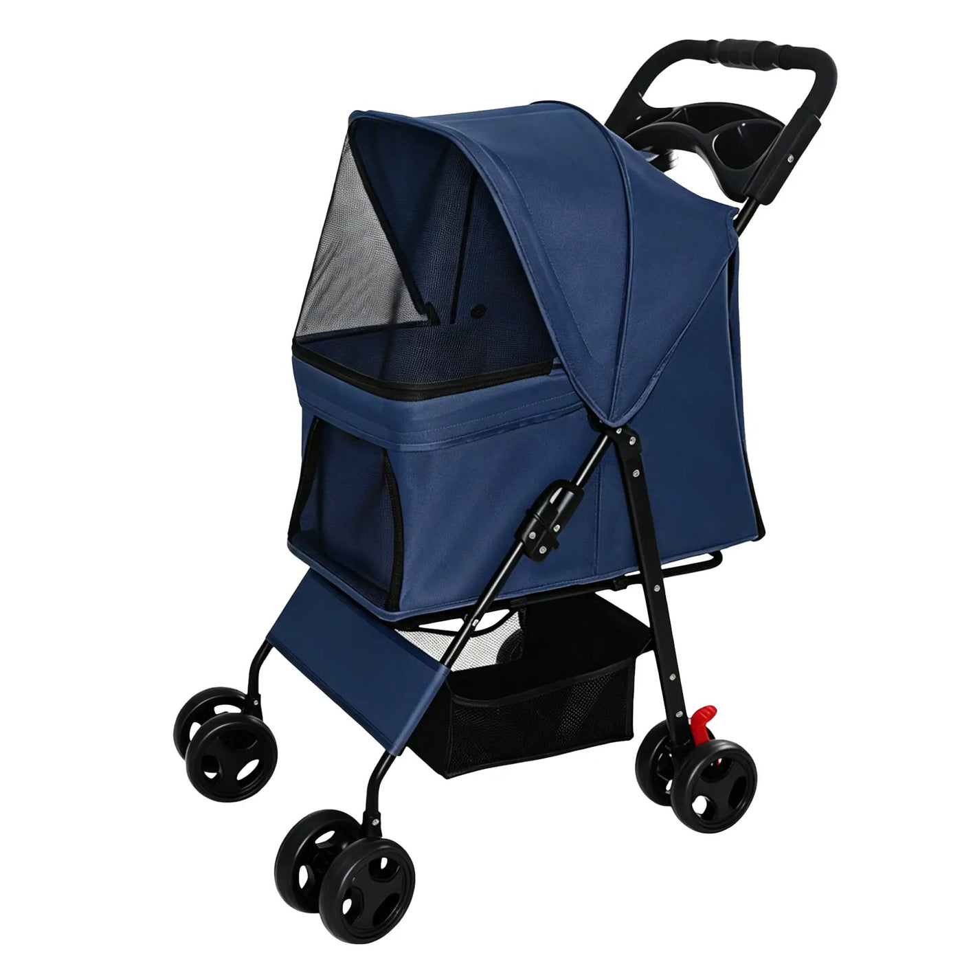 Foldable Pet Stroller for Small Dogs and Cats Under 28 lbs by HouseOfZazla