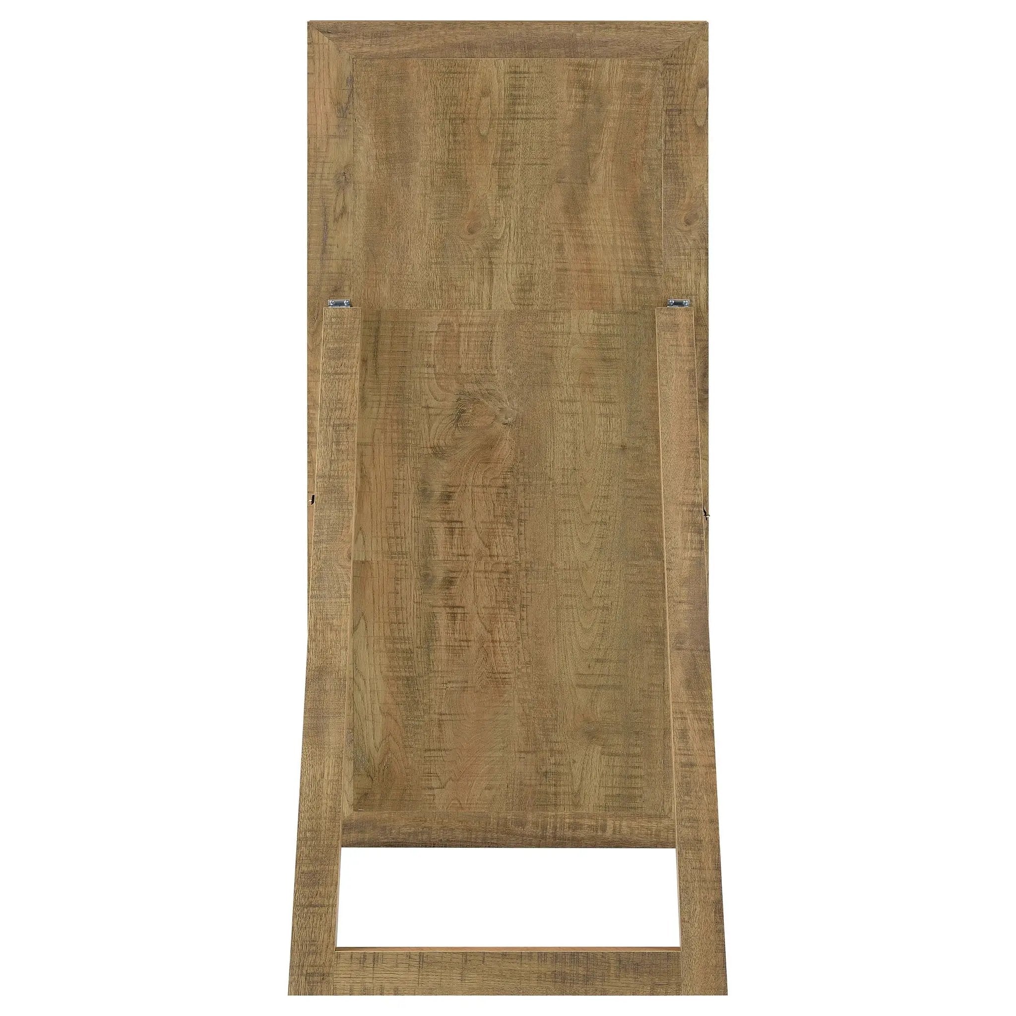 Cadence Tempered Glass Full Length Standing Mirror Mango by Unique Piece Furniture