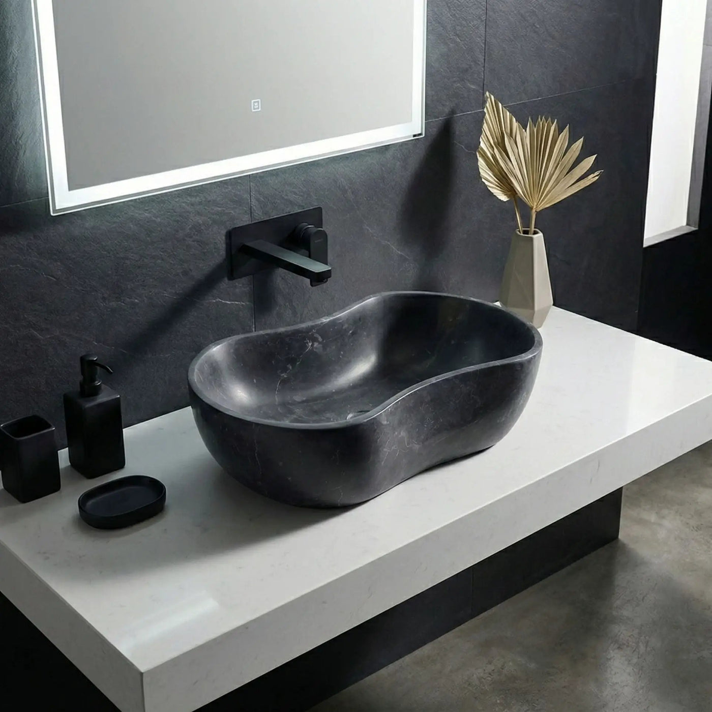 Bathroom Vessel Sink With Wavy Design by HouseOfZazla
