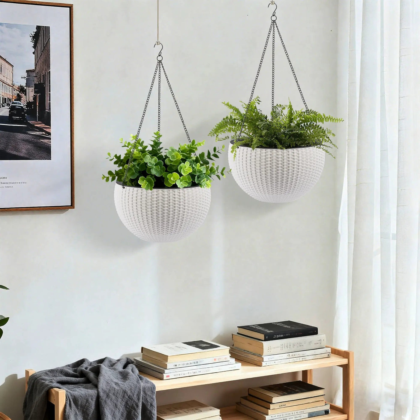 Self Watering Hanging Planter by HouseOfZazla