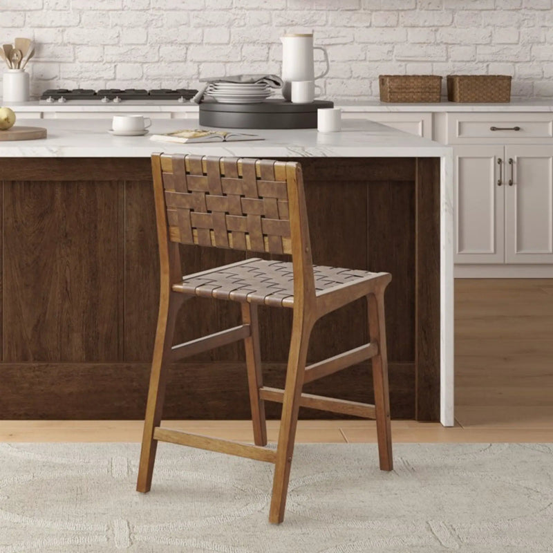 Oslo - Counter Stool - Brown by Unique Piece Furniture
