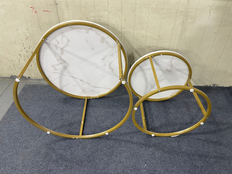 27.6in Nesting Coffee Table Set of 2 by HouseOfZazla