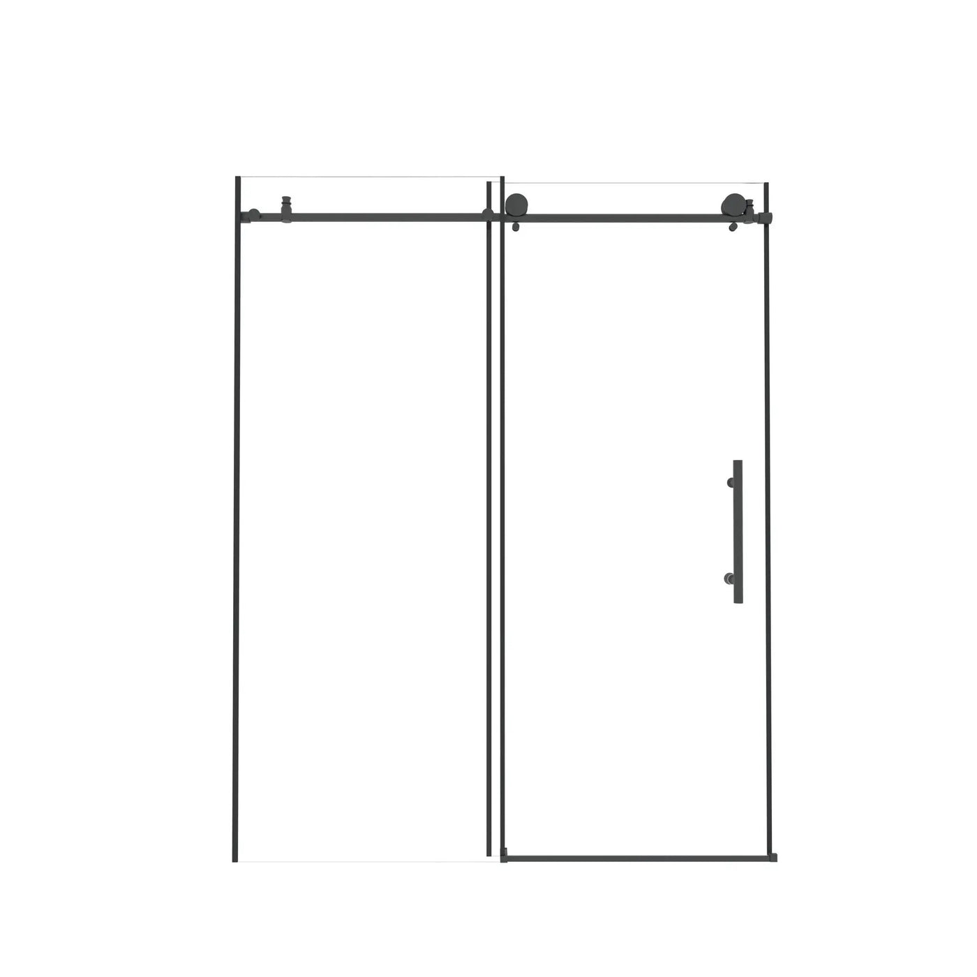 Frameless Shower Door With Handle by HouseOfZazla