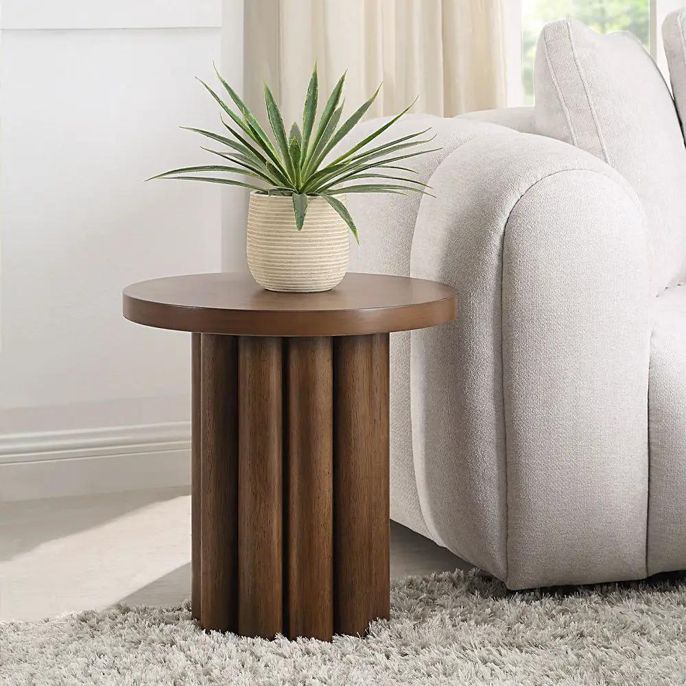 Sanat - End Table - Brown by Unique Piece Furniture