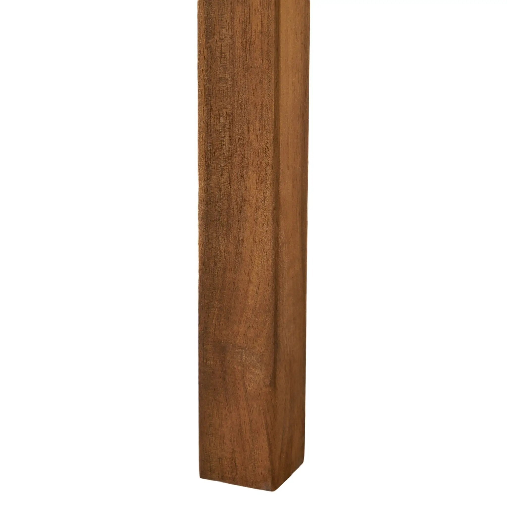 Perla Rustic Square Coffee Table with Block Legs by HouseOfZazla