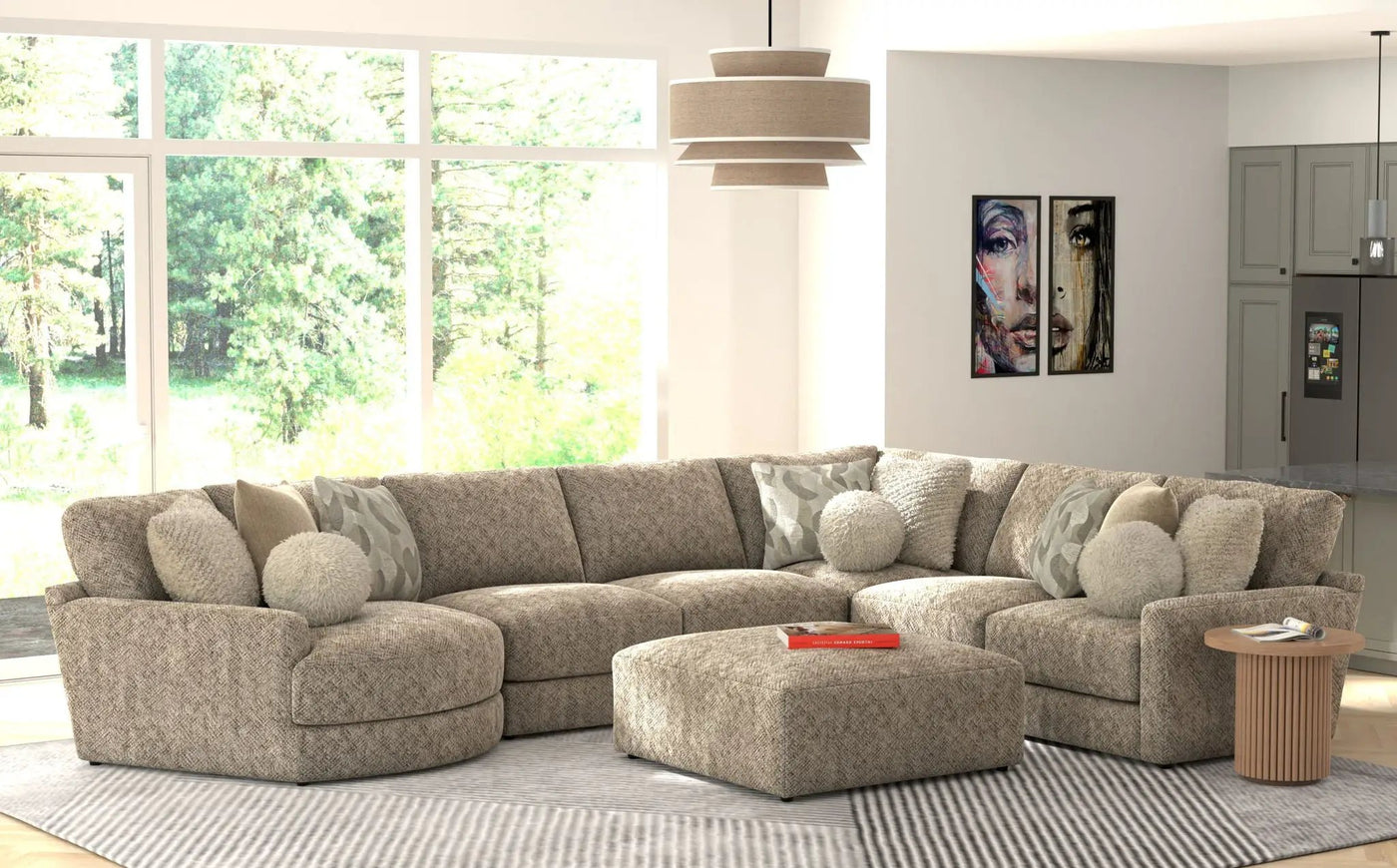 Turner - Sectional by Unique Piece Furniture