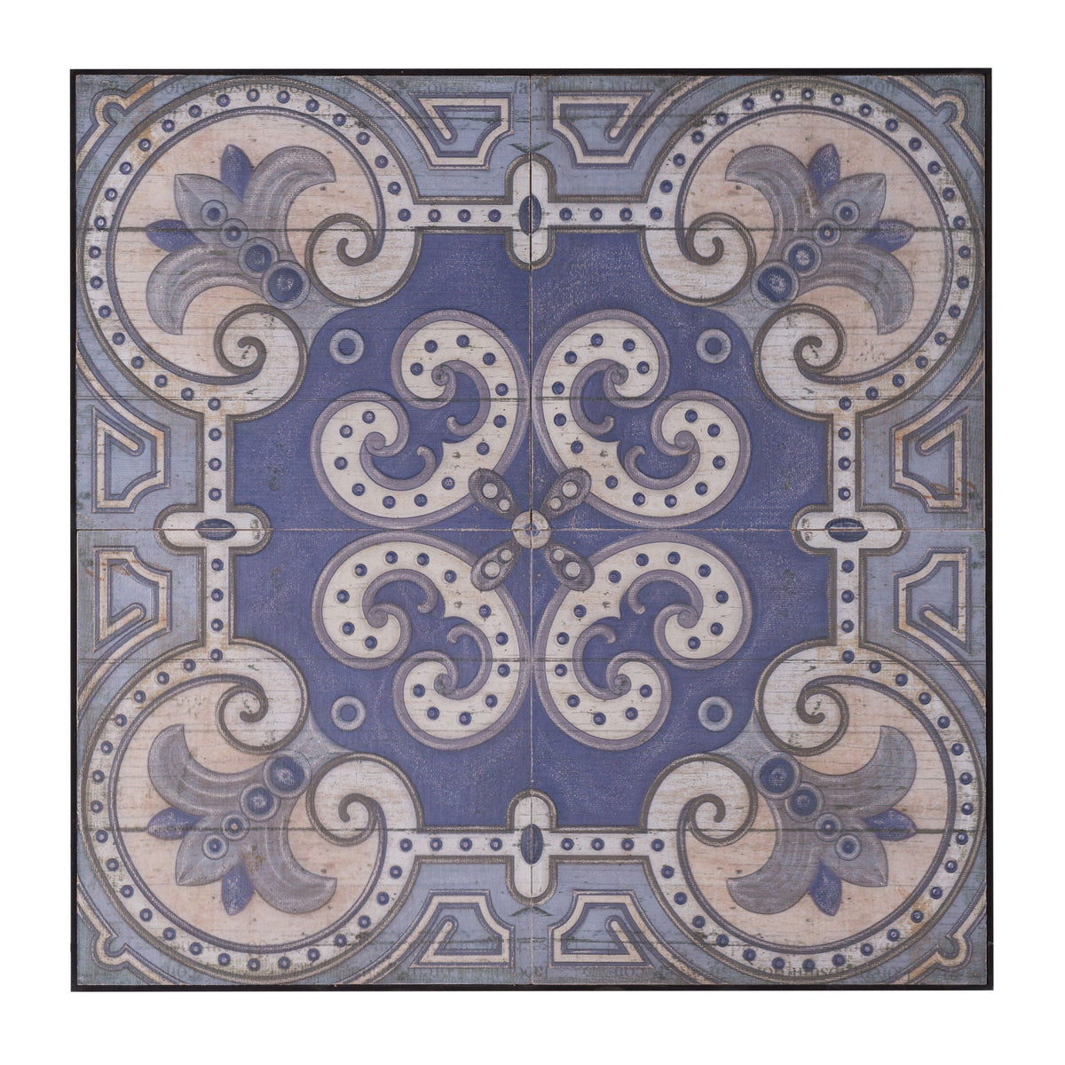 Large Wall Art Panel with Refined Pattern - Multicolor, photo 4 of 7