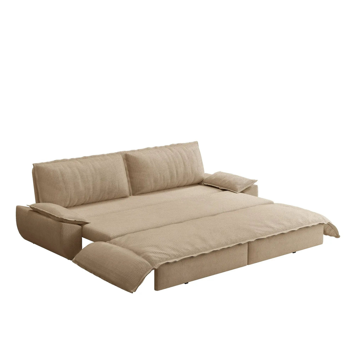 Queen Pull Out Bed, 3 In 1 Convertible Sleeper Sofa by HouseOfZazla