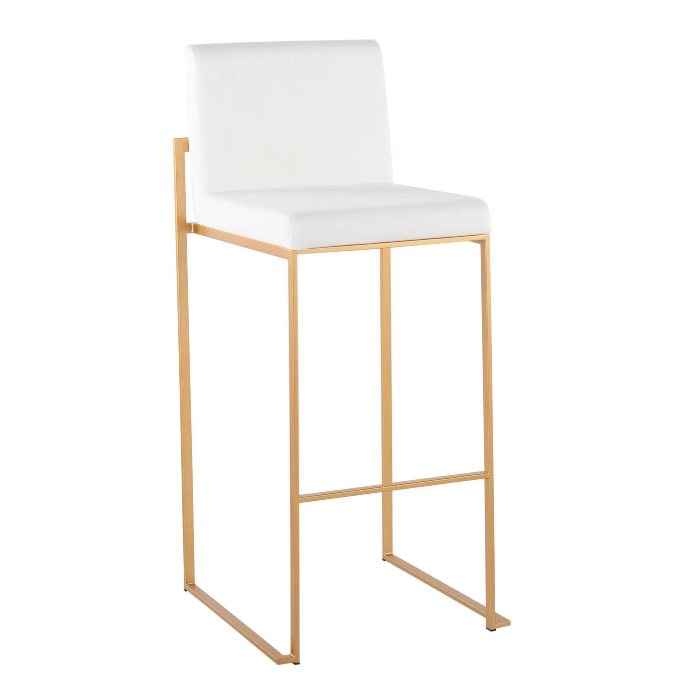 Fuji - Contemporary Design High Back Barstool by HouseOfZazla