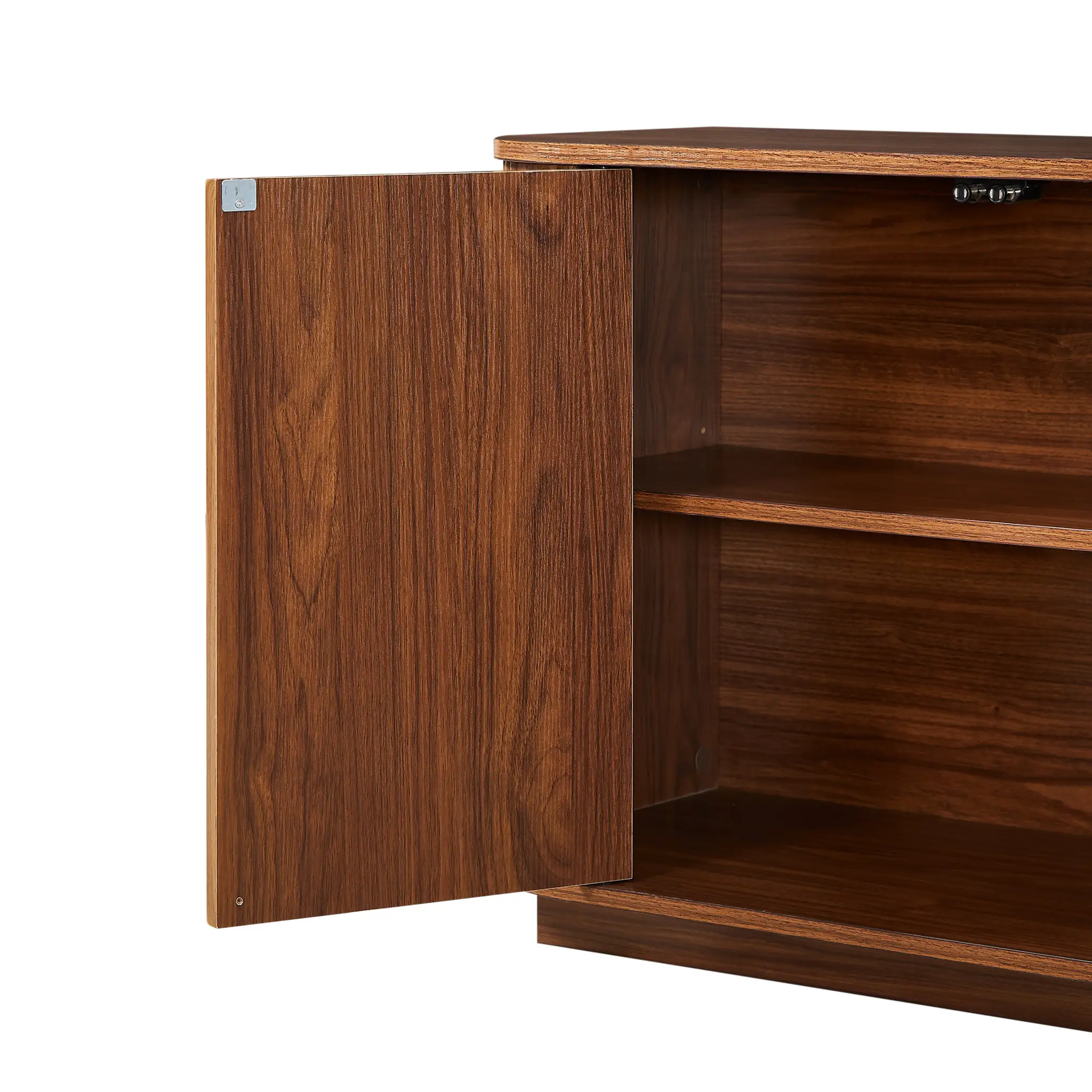 Sideboard Storage Cabinet TV Stand with Wave Pattern by HouseOfZazla