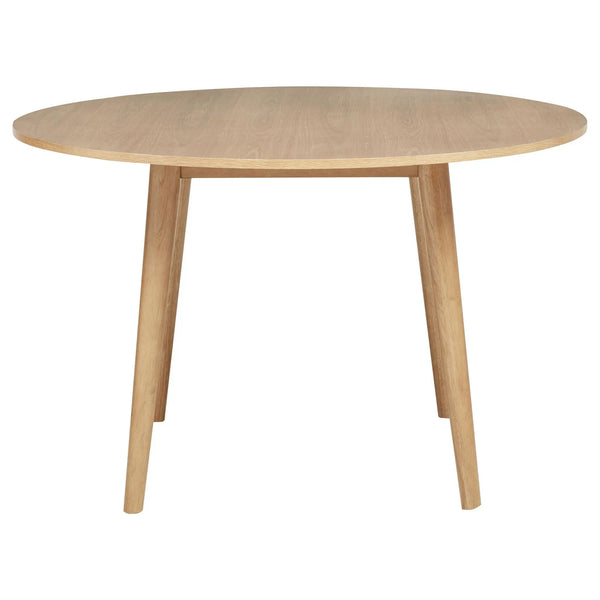 Andrews 48-inch Round Wood Dining Room Table Light Ash, photo 2 of 7