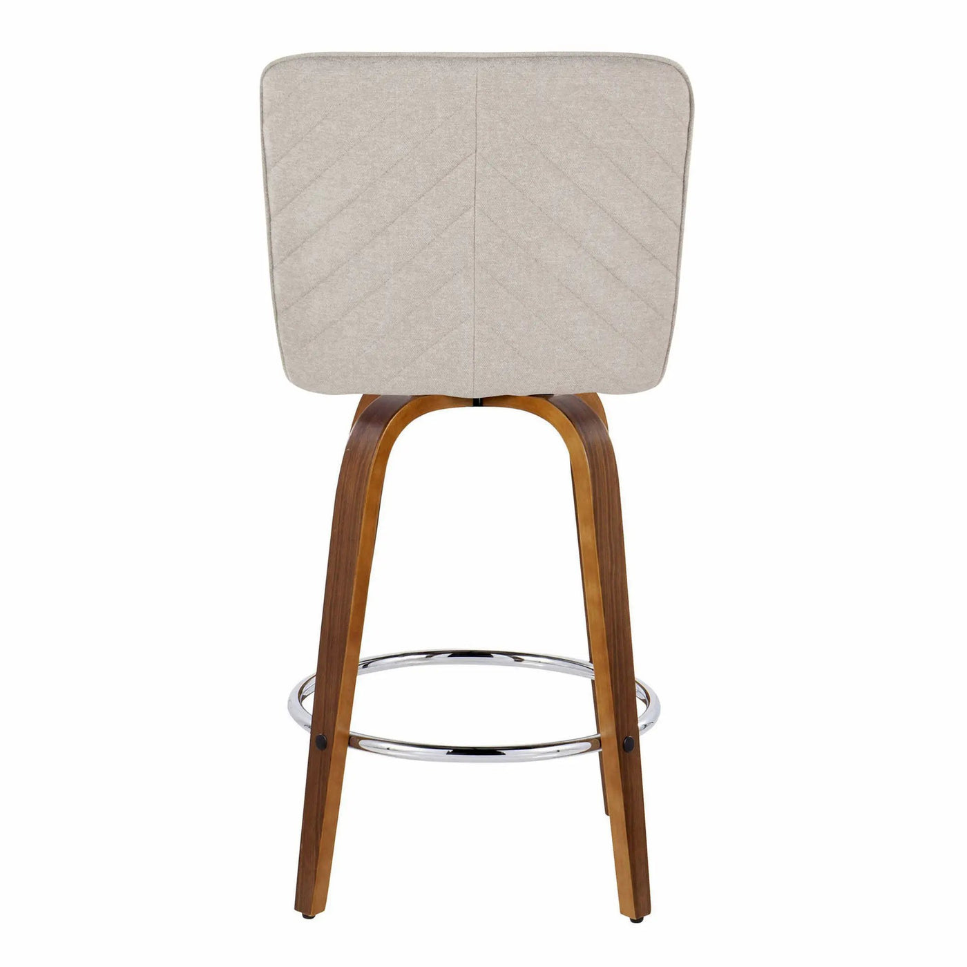 26" Contemporary Fixed-Height Counter Stool with Swivel by HouseOfZazla