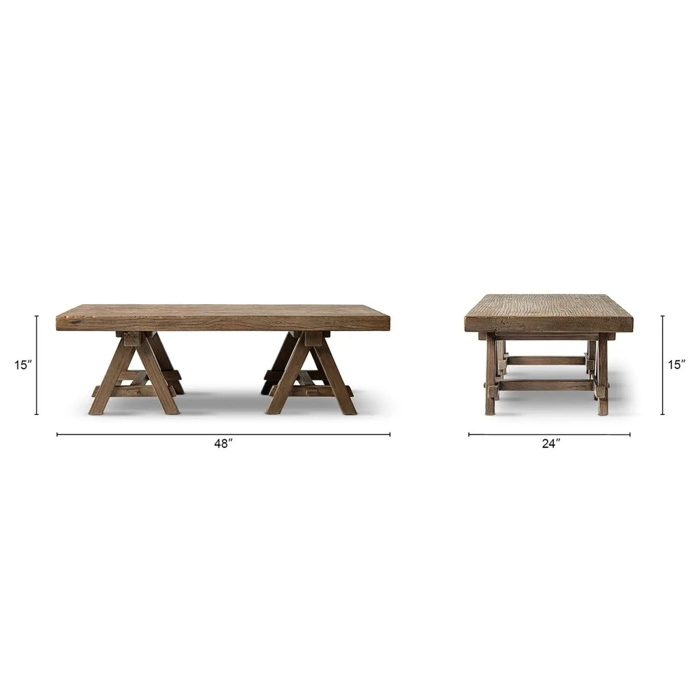 Hawthorne - Trestle Table by HouseOfZazla