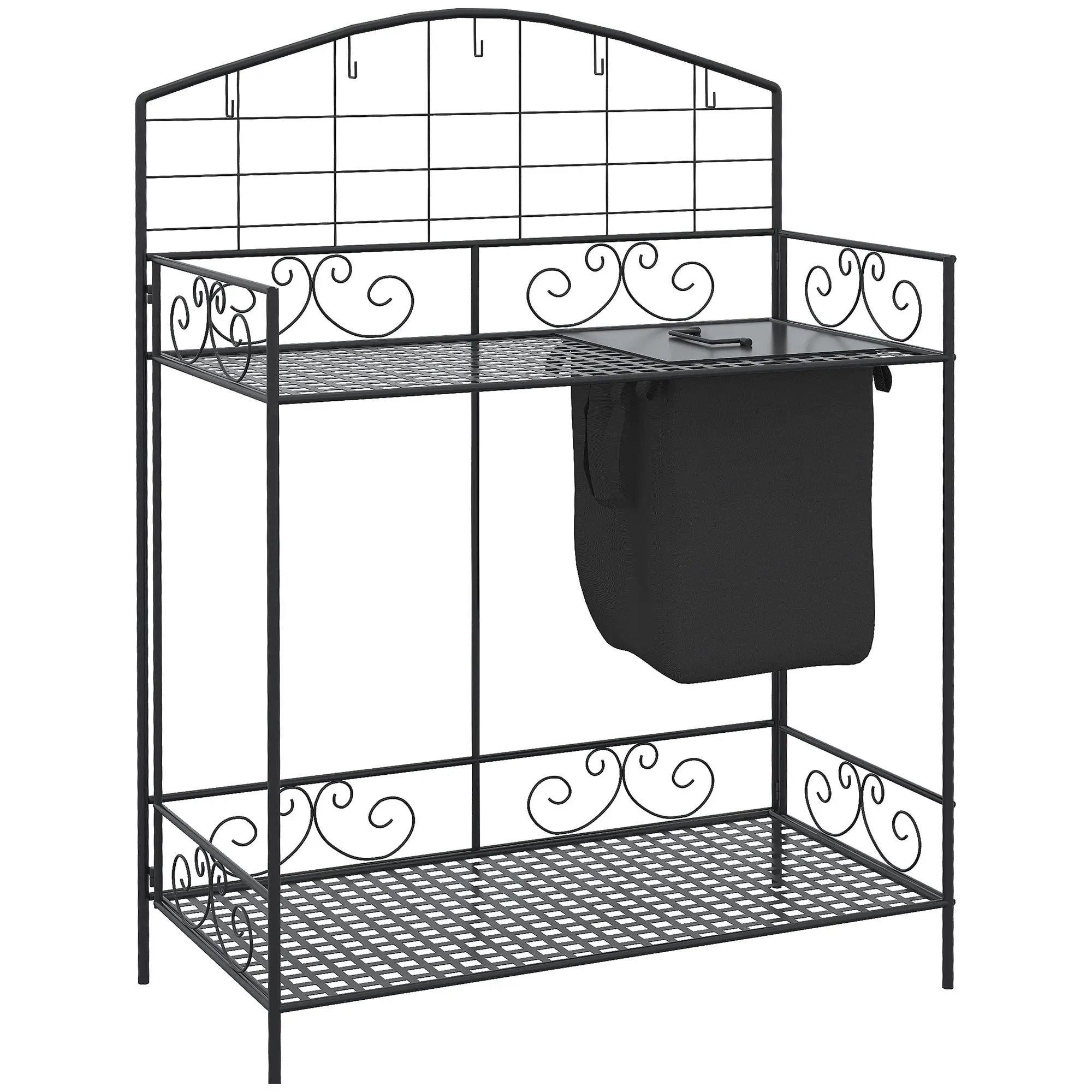 Outsunny Folding Potting Bench Table by HouseOfZazla