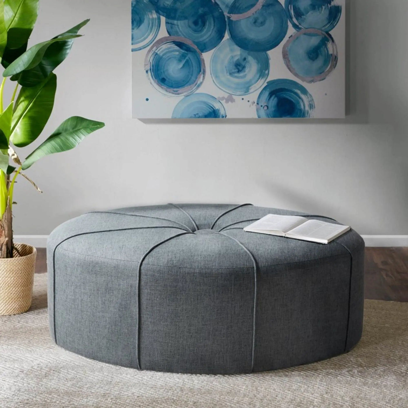 Modern Style Large Cocktail Ottoman by HouseOfZazla