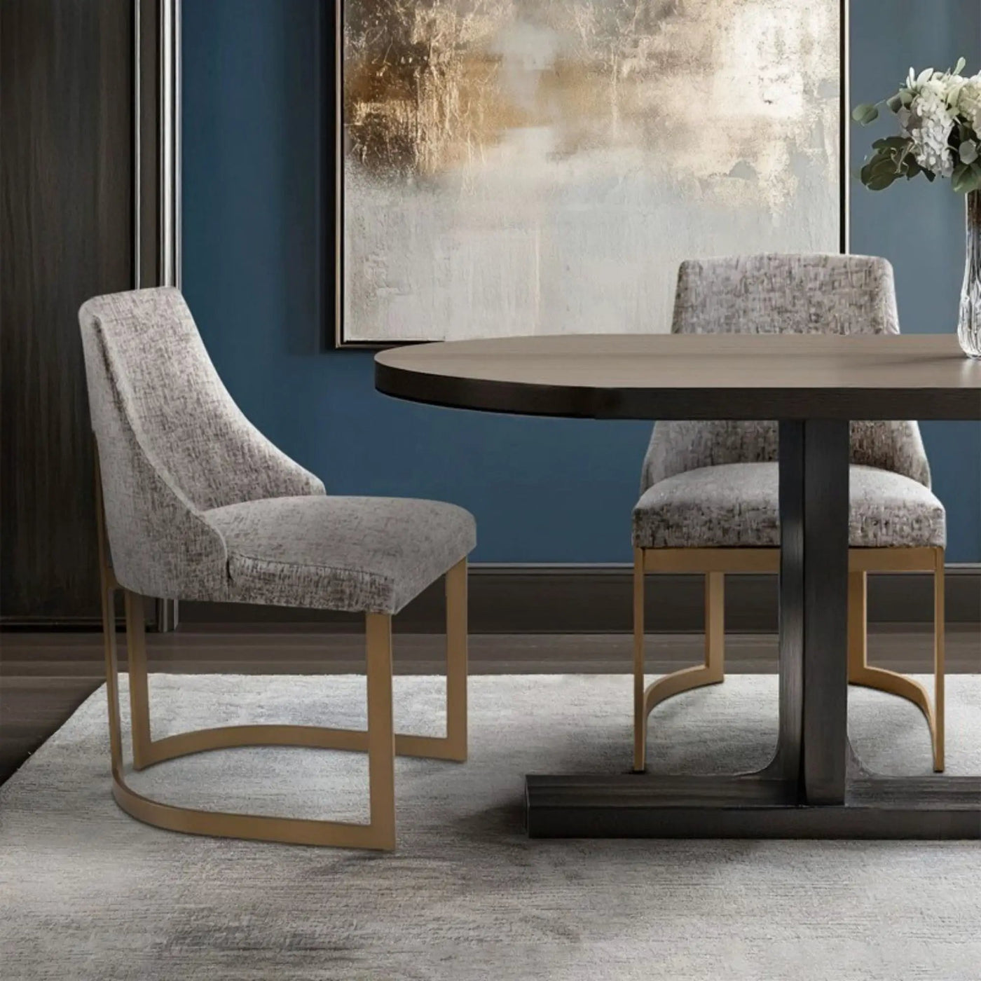 Contemporary Modern Accent Dining Chairs (Set of 2) by HouseOfZazla