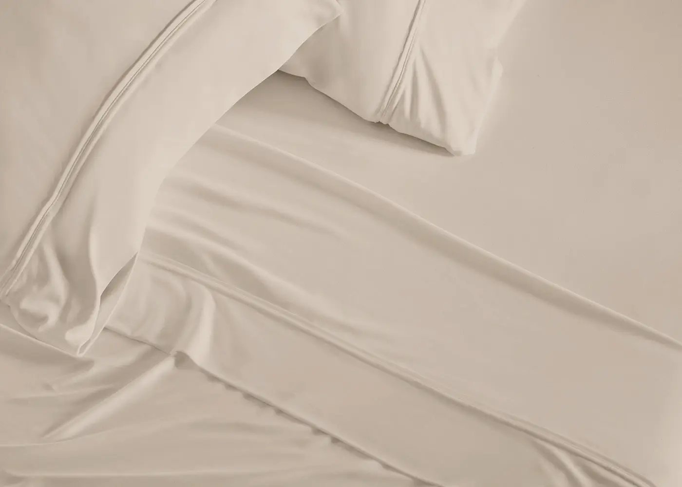 BedGear Dri-Tec Queen Pillowcase Set, Beige by HouseOfZazla