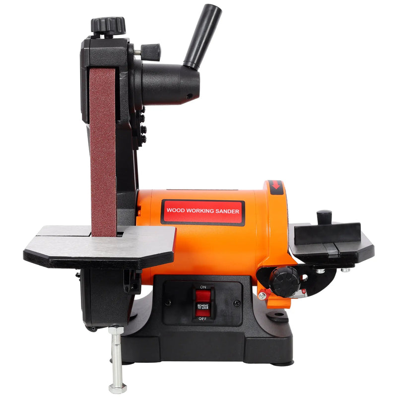 1x30 Inch Bench Belt Sander with 5 Inch Disc by HouseOfZazla