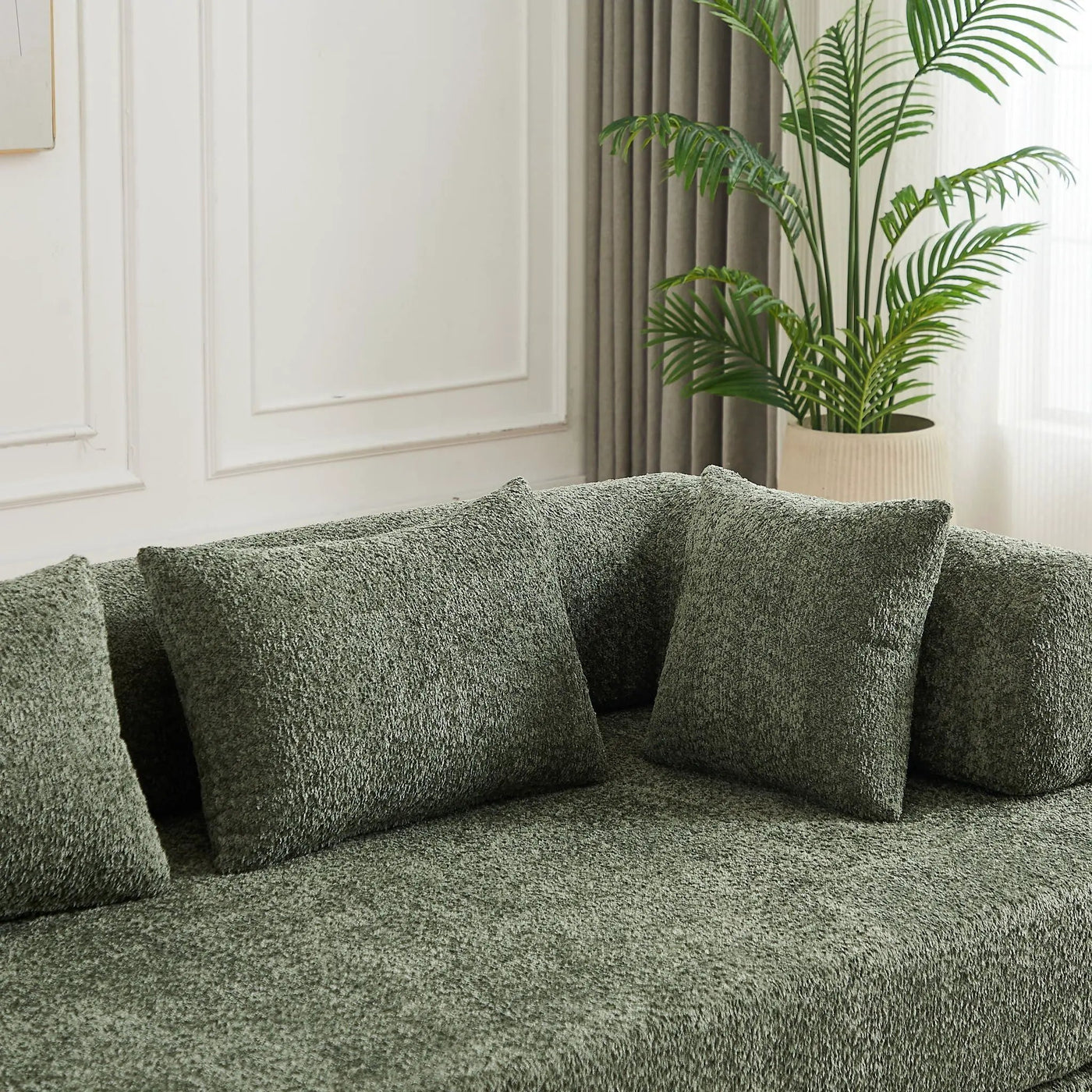 Convertible Sleeper Sofa Bed With Cylindrical Pillow by HouseOfZazla