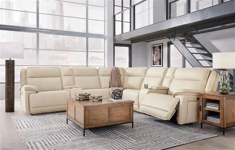 Double Deal - Reclining Sectional by Unique Piece Furniture