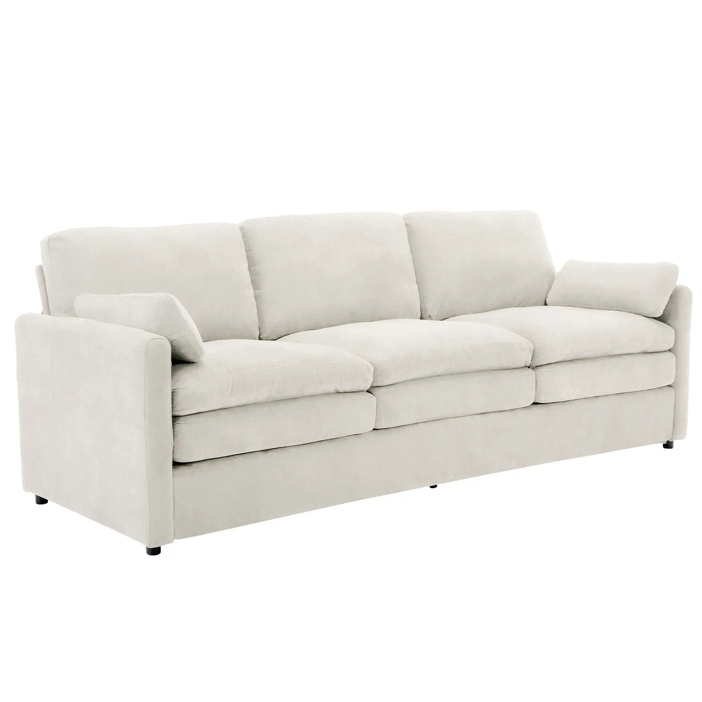 Cozy Upholstered 3 Seater Sofa Cushion For Living Room by HouseOfZazla
