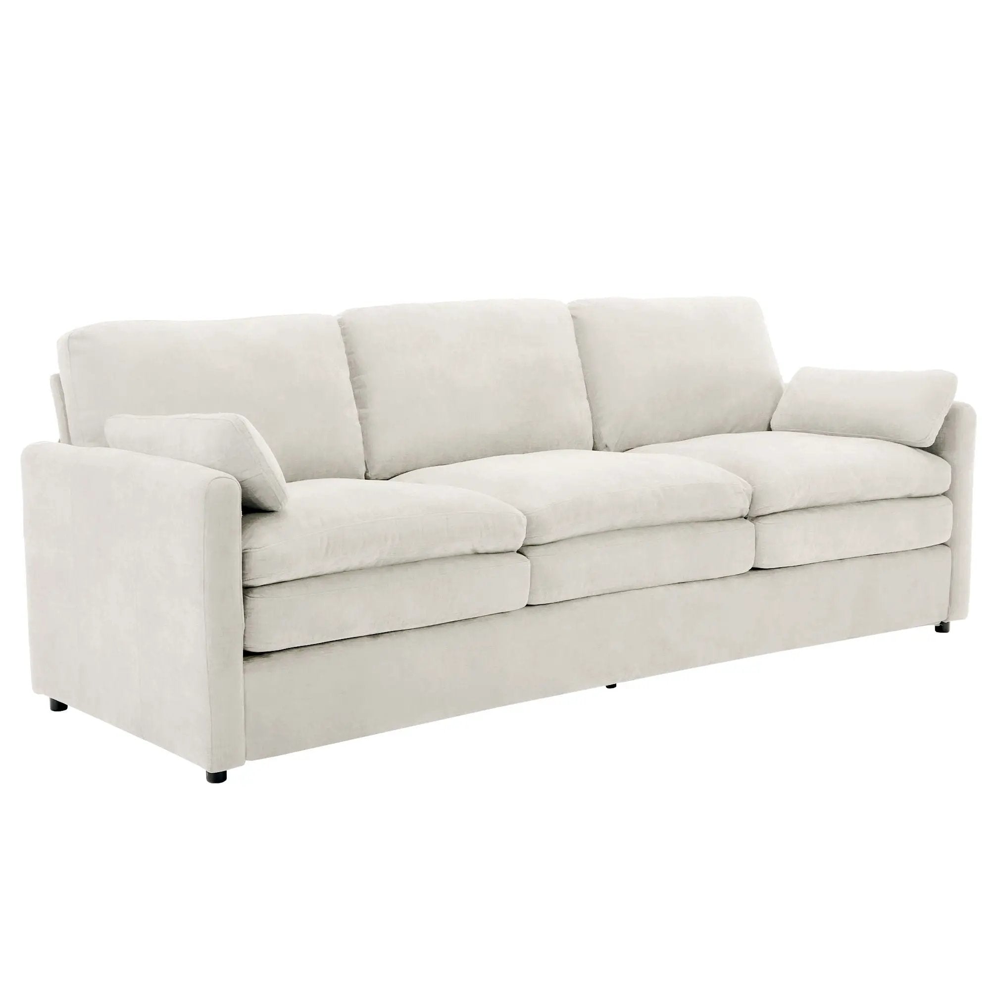 Cozy Upholstered 3 Seater Sofa Cushion For Living Room by Unique Piece Furniture
