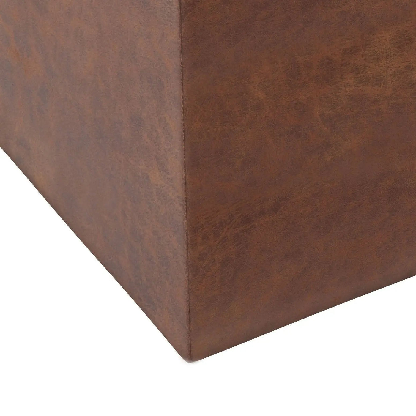 Rockwood - Upholstered Cube Storage Ottoman With Tray by HouseOfZazla