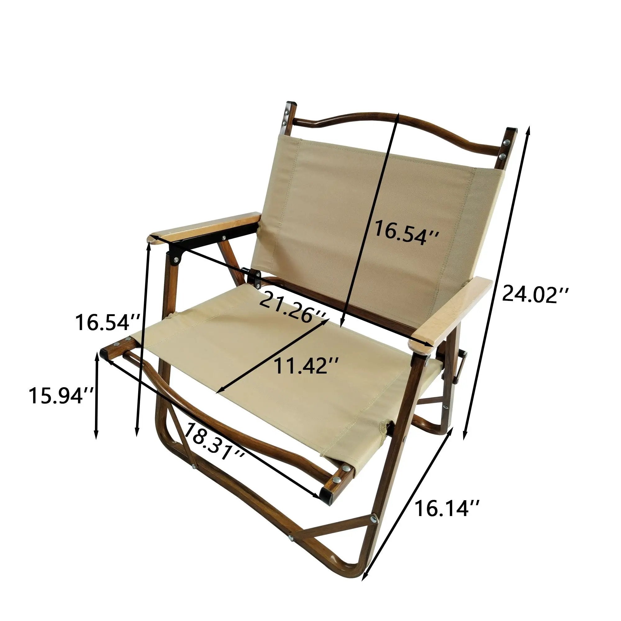 5 Pieces Dining Set, Multi-Function Foldable And Portable, 1 Dining Table & 4 Folding Chairs, Indoor And Outdoor Universal For Children - Natural by Unique Piece Furniture
